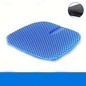 cheap Car Seat Covers-FYAUTOPER Car honeycomb gel cushion summer cool pad Single car pad silicone breathable ice pad butt pad summer truck seat pad