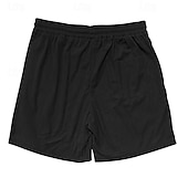 baratos Calções Estilo Casual-Homens Shorts de verão Shorts casuais Shorts de veludo cotelê Bolsos Com Cordão Cintura elástica Tecido Conforto Comprimento do joelho Ao ar livre Diário Moda Estilo Clássico Preto Amarelo