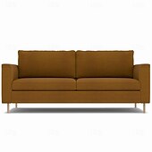 baratos Cobertura de Sofa-Capa de Sofá de Veludo de 2 e 3 Lugares Sólida Almofadada
