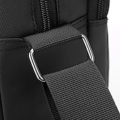 cheap Men&#039;s Bags-Men&#039;s Crossbody Bag Messenger Bag Oxford Cloth Daily Holiday Zipper Large Capacity Multi Carry Solid Color Black Blue Green