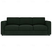 cheap Sofa Cover-3-Seat Sofa Cover 100% Cotton Solid Color Quilted Slipcovers VIMcover LITB PRIME cover