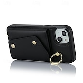 economico Cover per iPhone-telefono Custodia Per iPhone 16 15 14 Pro Max Plus iPhone 13 12 11 Pro Max Mini Custodia Portafoglio Cerniera con Cordino Con Cinturino da Polso Retrò TPU Pelle PU