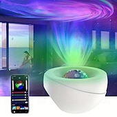 ieftine Proiector &amp; Laser-1 buc. proiector cu lumină de noapte cu led aplicație de proiector pentru dormitor proiector aurora cameră pentru copii lumină de noapte pentru home theater lumina de tavan decorare cameră potrivită