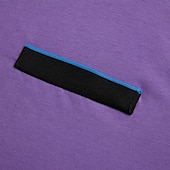economico Polo classica da uomo-Per uomo POLO Camicia da golf Golf Informale Per eventi Collo a polo a costine Classico Manica corta Di tendenza Essenziale Color Block Collage Tasche Estate Standard Viola Grigio POLO