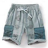 cheap Retro Vintage &amp; Ethic-Men&#039;s Sun 3D Print Shorts Summer Shorts Casual Shorts Mid Waist Designer Ethnic Style Retro Vintage Casual Daily Holiday Pocket Drawstring Elastic Waist Designer Clothing Apparel