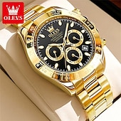 economico Orologi meccanici-Orologio meccanico da uomo OLEVS moda business automatico autopulente luminescente con calendario impermeabile in acciaio