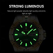 abordables Montres à quartz-Poedagar hommes montre à quartz minimaliste en plein air mode décontracté lumineux calendrier date semaine étanche montre en acier