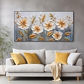 ieftine Picturi Florale/Botanice-pictură în ulei forală pictură manuală abstractă artă cu flori 3d pictură în ulei pe pânză pictură în ulei peisaj natural realizat manual decorarea casei pictură în ulei cu flori de trandafir artă