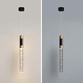economico Luci a sospensione-lampada a sospensione a led dimmerabile 35/84/50cm 3//5/8/10/12/15/18-luce lampadari di cristallo ingresso incasso plafoniera design cluster soggiorno bancone bar 85-265v dimmerabile solo con