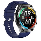 abordables Relojes inteligentes-iMosi ET450 Reloj inteligente 1.39 pulgada Smartwatch Reloj elegante Bluetooth ECG + PPG Monitoreo de temperatura Podómetro Compatible con Android iOS Mujer Hombre Larga espera Llamadas con Manos
