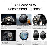 Χαμηλού Κόστους Smartwatch-696 QW49 Εξυπνο ρολόι 1.39 inch Έξυπνο ρολόι Bluetooth ΗΚΓ + PPG Βηματόμετρο Υπενθύμιση Κλήσης Συμβατό με Android iOS Γυναικεία Άντρες Κλήσεις Hands-Free Υπενθύμιση Μηνύματος IP 67 Θήκη ρολογιού 47mm