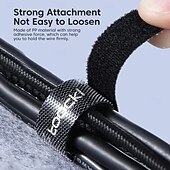お買い得  事務用品-ベルクロテープ ナイロン粘着テープ データケーブル 電源ケーブル オーガナイザーテープ