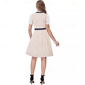 olcso Dirndl-Oktoberfest Ruhák Dirndl Trachtenkleader Októberi fesztivál bajor Hagyományos viselet ruha Meadows Női Hagyományos stílusú ruha Blúzok Ruha Kötény