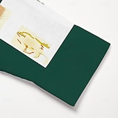billige Herre Elite Skjorter-Herre Skjorte med knapper Langermet Kunstnerisk Fritid / hverdag Sommer Brettelig Krage Grønn