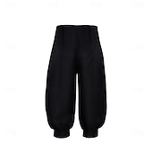 preiswerte Unterteile-Retro Vintage Mittelalterlich 17. Jahrhundert Maskerade Piratenhose Pirat Wikinger Kostüm Herren Keltisch Seeräuber Halloween Karneval Maskerade Party / Abend Erwachsene Hose