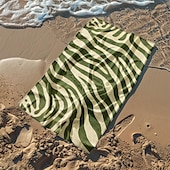abordables ensembles de serviettes de plage-serviette de plage série palmiers couvertures confortables 100 % microfibre serviette de plage surdimensionnée, 35 &quot;x 70&quot;, grande serviette de bain pour adolescents adultes, séchage rapide,