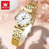 cheap Quartz Watches-New Olevs Olevs Brand Fashion Women&#039;S Quartz Watch Simple Fashion Trend Travel Sports Leisure Waterproof Steel Belt Women&#039;S Wristwatch