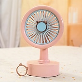 cheap Heating &amp; Cooling-Mini Desktop Fan - Portable, Convenient Three-Speed Cooling Fan, Powerful Rechargeable Fan for Students, Home, Office, and Outdoor Use