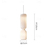 voordelige Hanglampen-led-hanglamp 3-kleurig licht 25cm 1-licht zijde stof vintage kunst hanglamp voor keukeneiland café bar boerderij 110-240v