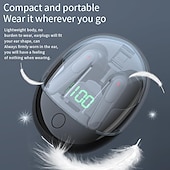 economico Cuffie TWS wireless-Cuffie Wireless Semi-in-ear PRO ONE Stereo Bluetooth a Lunga Durata a Doppia Faccia
