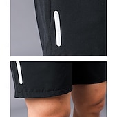 cheap Casual Shorts-Men's Athletic Shorts Active Shorts Shorts Running Shorts Casual Shorts Pocket Drawstring Elastic Waist Plain Comfort Short Sports Outdoor Daily Going out Fashion Casual Black Blue Micro-elastic