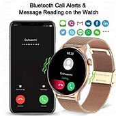 Χαμηλού Κόστους Smartwatch-Έξυπνο ρολόι hk85 1.43 amoled bt call nfc παρακολούθηση υγείας πάντα σε οθόνη παρακολούθηση αθλητικών έξυπνων ρολογιών γυμναστικής