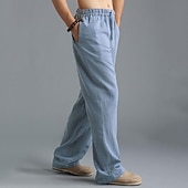 abordables Fondos-Medieval Renacimiento pantalones piratas Pirata Vikingo Color sólido Hombre Vikingo Pirata Víspera de Todos los Santos Carnaval Vacaciones Fiesta / Noche LARP Adulto Pantalones Primavera verano