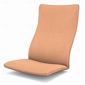 abordables Housse de canapé-Housse de coussin de chaise 100% coton couleur uniforme sans housse de coussin