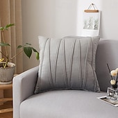 cheap Textured Throw Pillows-Decorative Toss Pillows Velvet Cover for Pillows Pillow Case Cover Home office Pillow Case Cover Modern Sample Room Cushion Cover Outdoor Cushion for Sofa Couch Bed Chair Pink Blue Sage Green Purple