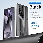 Недорогие Чехлы для Samsung-телефон Кейс для Назначение SSamsung Galaxy S24 S23 S22 S21 Ultra Plus S25 Ультра Оригинальные Кейс на заднюю панель Защита от удара Ретро броня ABS + PC