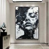 preiswerte Ölgemälde-abstrakte Dame Malerei handgemalte Frau Gesicht Ölgemälde Kunstwerk Frau Leinwand Dekor handgemalte Wandkunst Frau Meer Sturm Leinwand Ölgemälde Kunst gesichtslose Porträt Malerei nackt Ölgemälde