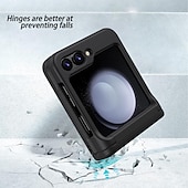Χαμηλού Κόστους Samsung Θήκη-τηλέφωνο tok Για Samsung Galaxy Z Flip 5 Z Flip 4 Z Flip 3 Πίσω Κάλυμμα Υποδοχή κάρτας Ανθεκτική σε πτώσεις Ρετρό PC