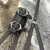 ieftine Accesorii și altele-Punk și gotic Medieval Renascentist Teacă Suport pentru sabie Broasca sabie Viching Cavaler celtic Bărbați Pentru femei Unisex Pirat Carnaval Mascaradă Mascaradă Târgul Renașterii LARP Adulți Teacă