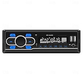cheap Bluetooth Car Kit/Hands-free-1din DAB 12V Car Radio Autoradio Bluetooth/FM/USB/SD/AUX-in Stereo AI Voice Colorful Lights In-dash Car MP3 Player D3300