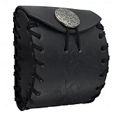 abordables Accesorios y más-Punk y gótico Medieval siglo 17 bolsa Bolsa de cinturón Bolsa de dados caballero celta élfico Hombre Mujer Unisexo Celta Vikingo Carnaval Mascarada Víspera de Todos los Santos Mascarada Adulto Maleta
