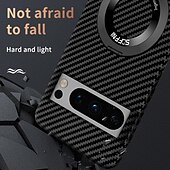 billiga Övriga telefonskal- och fodral-telefon fodral Till Google Pixel 8 Pro Pixel 8 Pixel 7 Pixel 7 Pro Skal med stativ Stöd för trådlös laddning Stötsäker PC Metall