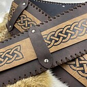 abordables Accesorios y más-Punk y gótico Medieval Renacimiento Baile de Máscaras Cinturón Vikingo caballero celta Hombre Mujer Unisexo Vikingo Carnaval Mascarada Escenario Feria del Renacimiento LARP Adulto Cinturón