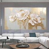 ieftine Picturi Florale/Botanice-pictură în ulei forală pictură manuală abstractă artă cu flori 3d pictură în ulei pe pânză pictură în ulei peisaj natural realizat manual decorarea casei pictură în ulei cu flori de trandafir artă