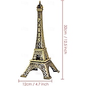 halpa Patsaat-pariisin eiffel-torni patsas kakkupäällinen Pariisin eiffel-tornin keskiosa minipatsassisustus hahmo pöytätorni eiffel-kodinsisustus juhliin