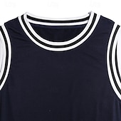 voordelige Hardloop T-shirts en Tanktops-Voor heren Training tanktop Hardlooptanktop Fitness tanktop Lapwerk Mouwloos Ves / Mouwloos Casual Sportkleding Effen Sneldrogend Zacht Ademend Sportschooltraining Wandelen Joggen Sportkleding
