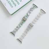 levne Řemínky na Apple Watch-Sportovní značka Kompatibilní s Řemínek k hodinkám Apple Watch 38 mm 40 mm 41 mm 42 mm 44 mm 45 mm 49 mm Kovová spona Nastavitelný Pryskyřice Náhradní pásek na hodinky pro iwatch Ultra 2 Series 9 8 7