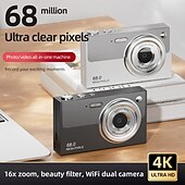 voordelige Digitale camera-high-definition anti-shake 6800w echte 4k high-definition digitale studentencamera 16x zoomcamera en videorecorder