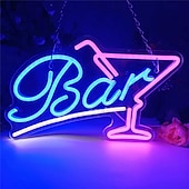 Χαμηλού Κόστους Neon LED Φώτα-oktoberfest bar led νέον φωτεινό κοκτέιλ δημιουργικό σχέδιο λογότυπο usb powered led φώτα διακόσμηση πάρτι για το σπίτι μπαρ κλαμπ υπνοδωμάτιο usb κρεμαστό φωτιστικό τοίχου 1 τμχ