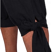 economico Fondi-Retrò Vintage Medievale 17° secolo Mascherata Pantaloni da pirata Fiera del Ren Vichingo Tinta unica Per uomo Costumi da pirata Fantasia Mascherata Festa / Sera Adulti Pantaloni