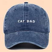 billiga Baseballkeps herr-Herr Basebollkeps Solhatt Trucker Hat Svart Vin Bomull Broderad Mode Ledigt Gata Dagligen Bokstav Justerbara Solskyddskräm Andningsfunktion
