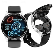tanie Smartwatche-Inteligentny zegarek 2 w 1 z słuchawkami smartwatch tws słuchawki bluetooth tętno monitor ciśnienia krwi zegarek sportowy zegarek fitness