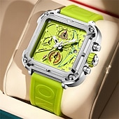 economico Orologi meccanici-orologio al quarzo da uomo onola orologio da polso casual moda creativa calendario luminoso orologio con gel di silicone decorazione impermeabile