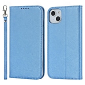 お買い得  iPhone用ケース-電話 ケース 用途 iPhone 16 iPhone 15 Pro Max iPhone 14 13 12 11 Pro Max Plus Mini SE バックカバー ウォレットカードケース リストストラップ付き キックスタンド カード挿入口 レトロ風 TPU PUレザー