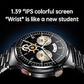 Χαμηλού Κόστους Smartwatch-696 QW49 Εξυπνο ρολόι 1.39 inch Έξυπνο ρολόι Bluetooth ΗΚΓ + PPG Βηματόμετρο Υπενθύμιση Κλήσης Συμβατό με Android iOS Γυναικεία Άντρες Κλήσεις Hands-Free Υπενθύμιση Μηνύματος IP 67 Θήκη ρολογιού 47mm
