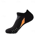 preiswerte Herrensocken-Herren 3 Stück Mehrfachpackungen Socken Laufsport Socken Freizeitsocken Schwarz Weiß Farbe Streifen Sport &amp; Natur Täglich Urlaub Grundlegend Mittel Frühling Herbst Modisch Brautkleider schlicht